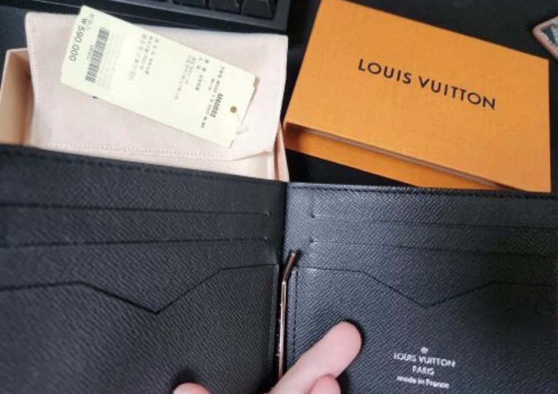 루이비통 머니클립 반지갑 상태좋음 상품이미지2