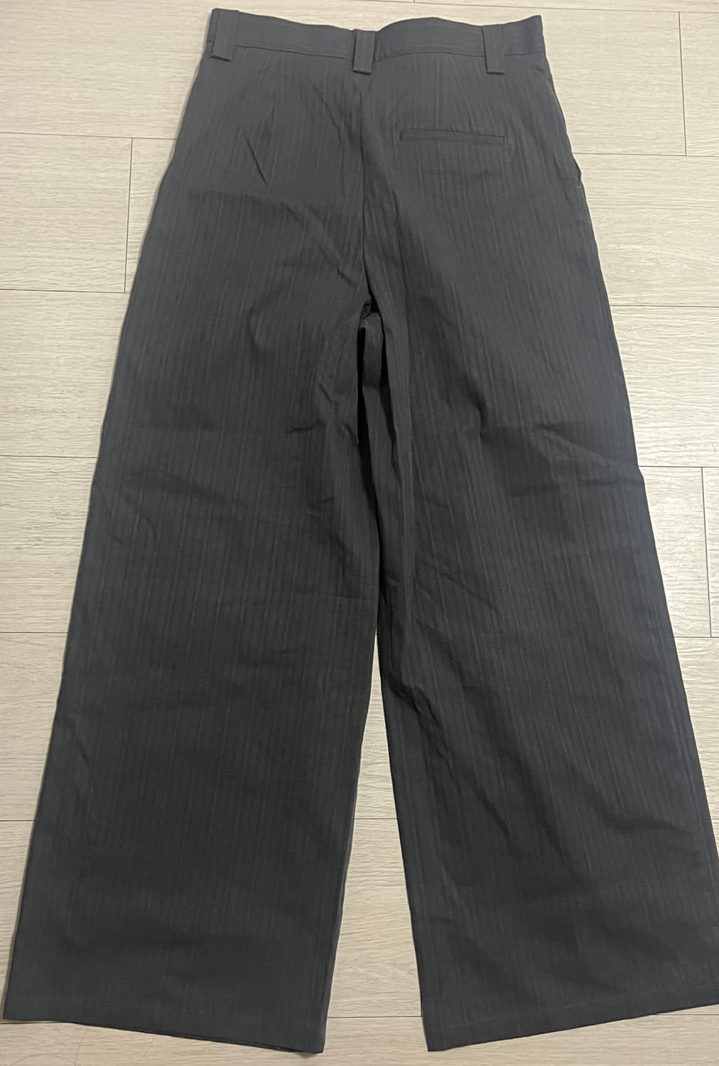 오데스 스트라이프 오버사이즈드 트라우저 상품이미지5