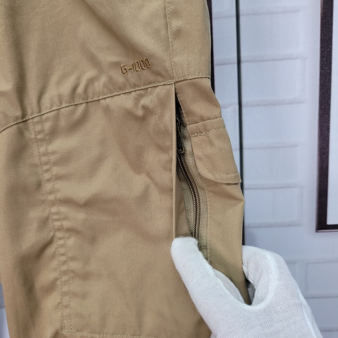 피엘라벤 칼라 트라우저 G1000 카고 팬츠 바지 34EU 27인치 상품이미지6