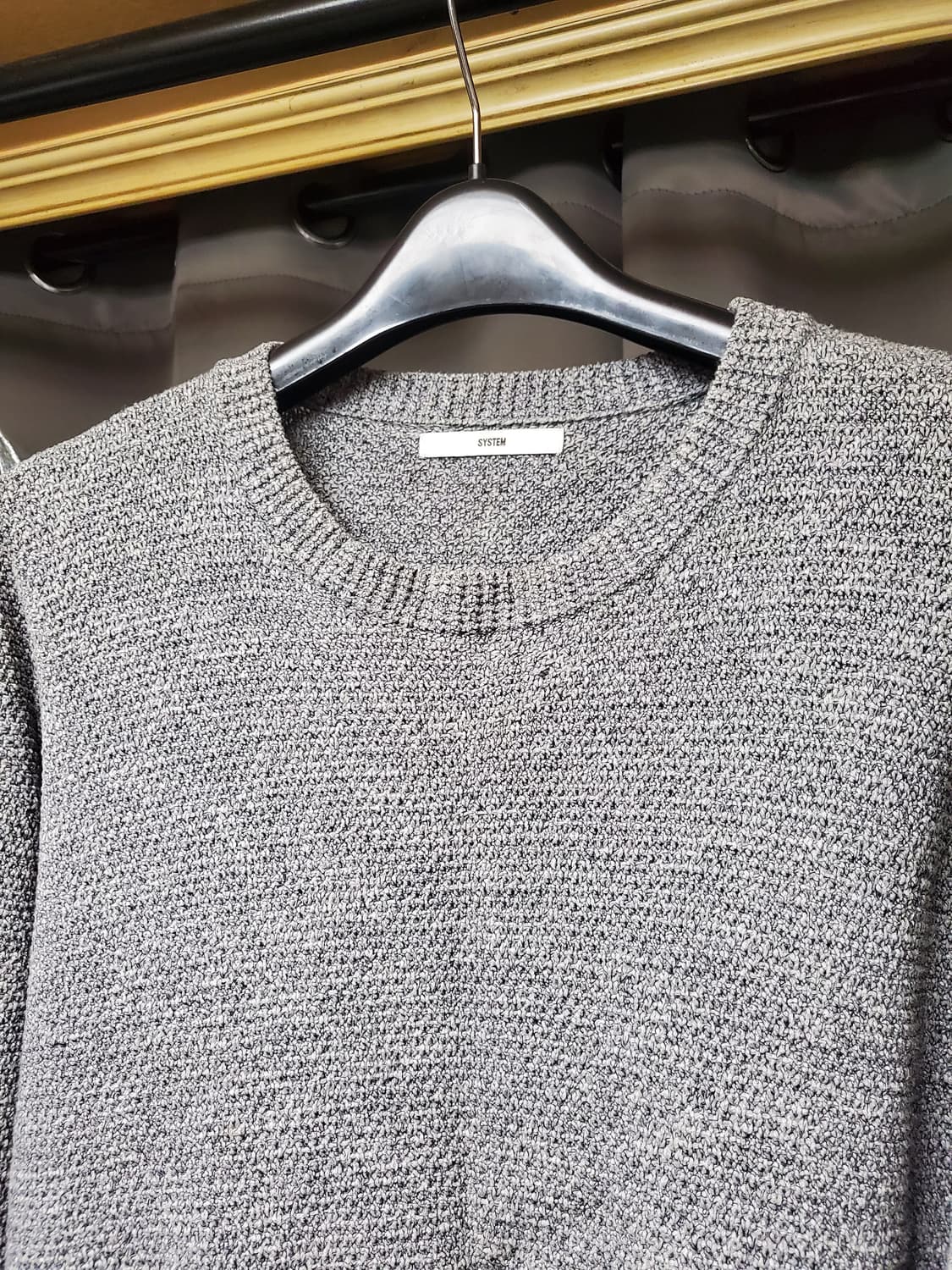 시스템옴므 투컬러웨이 니트 상품이미지2