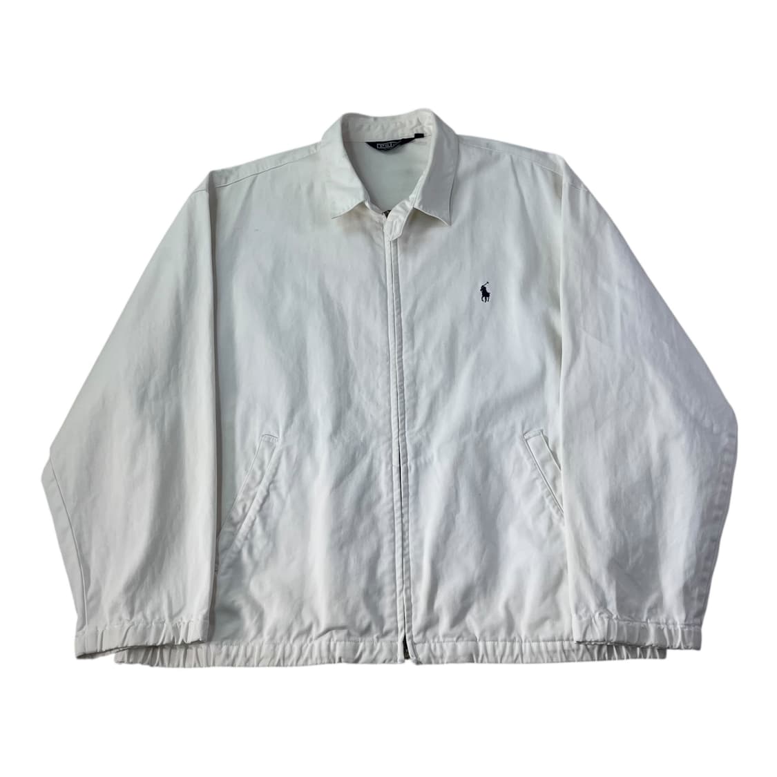 105 폴로 랄프로렌 91s 바라쿠타 블루종 화이트 자켓 상품이미지1