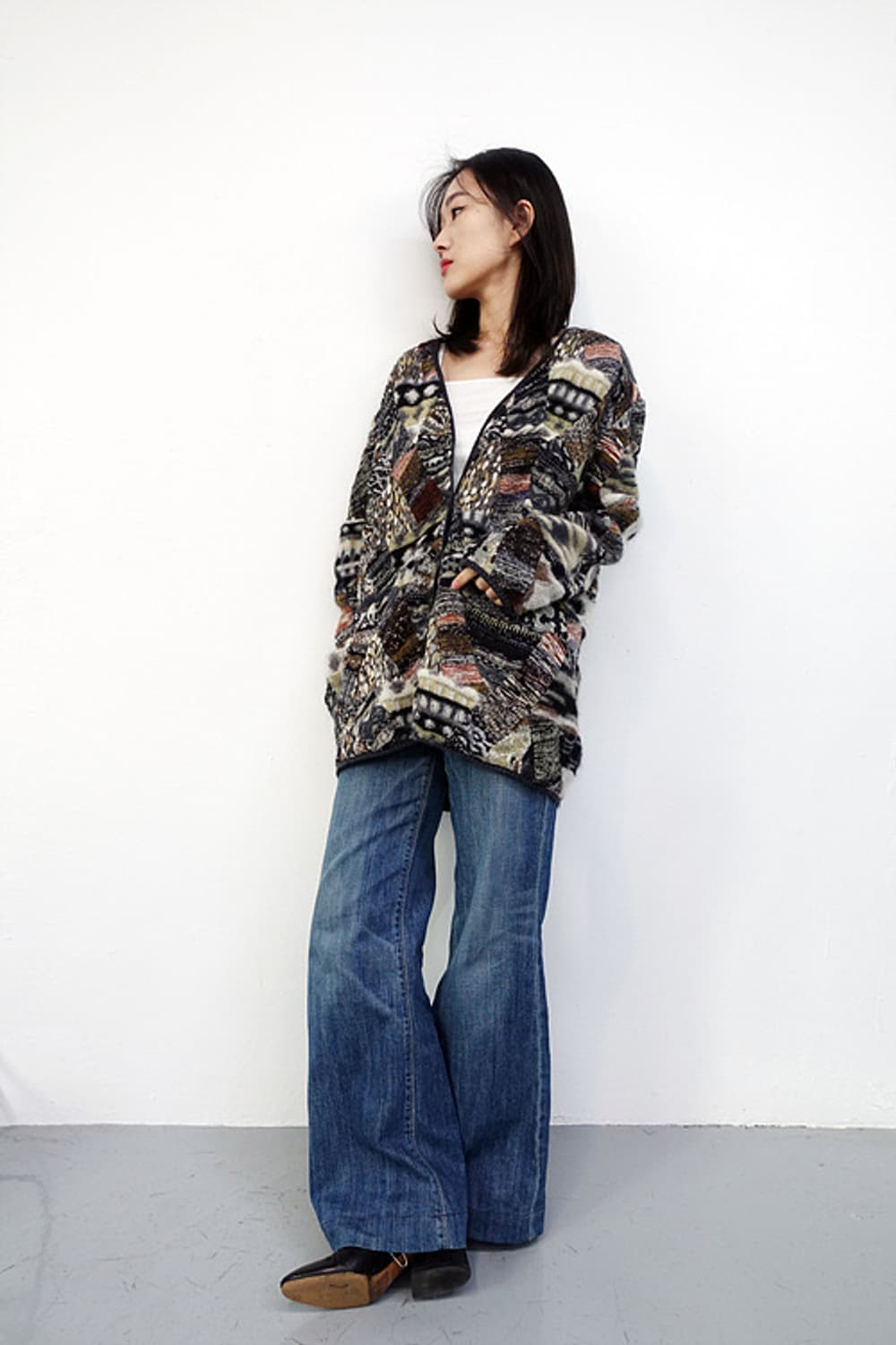 미쏘니 가디건 상품이미지1