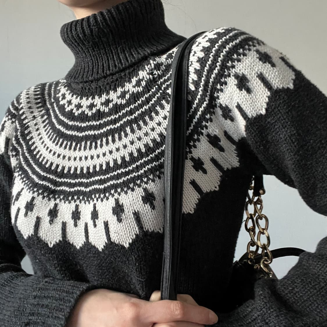 POLO RALPH LAUREN Fair Isle knit DRESS 상품이미지1