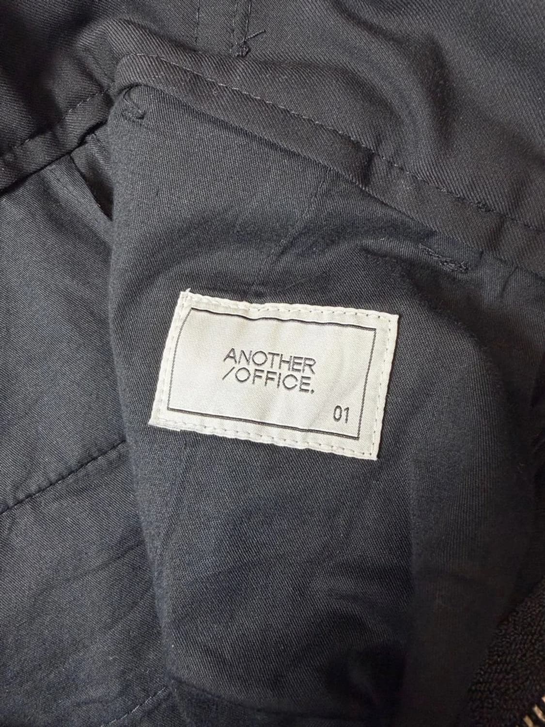 어나더오피스 산티아고 스탠다드 블랙 슬랙스 PN9432 상품이미지6