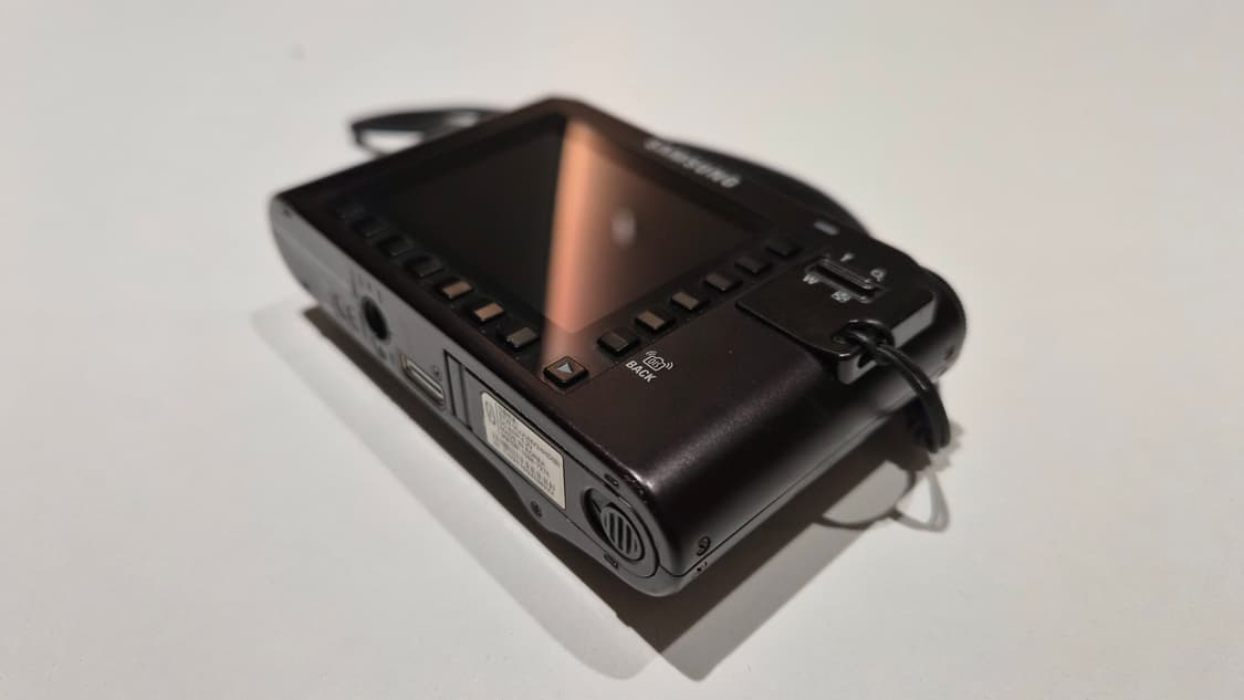 작례O 장동건 디카 삼성 블루 nv24hd 디지털카메라 빈티지 상품이미지10