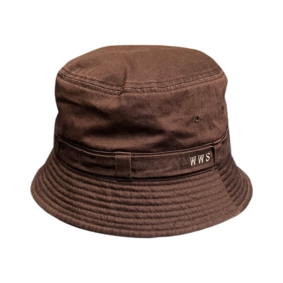 WWS 코튼 브라운 버킷햇 모자 상품이미지1