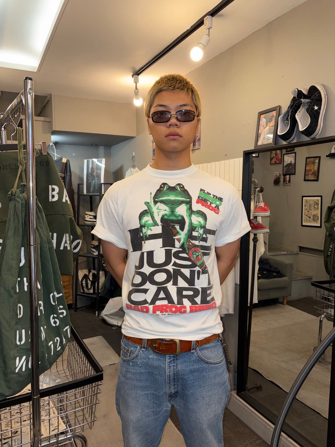 90‘s Bad Forg Beer promo attitude T 상품이미지1