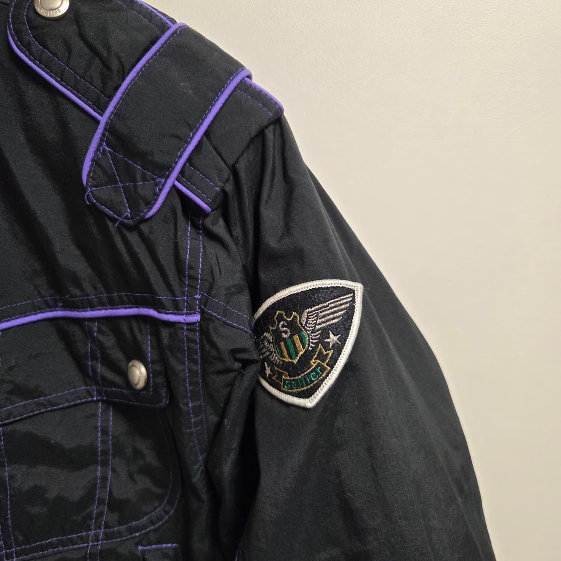 8-90s Seiller 빈티지 봄버 자켓 L(100) 상품이미지4