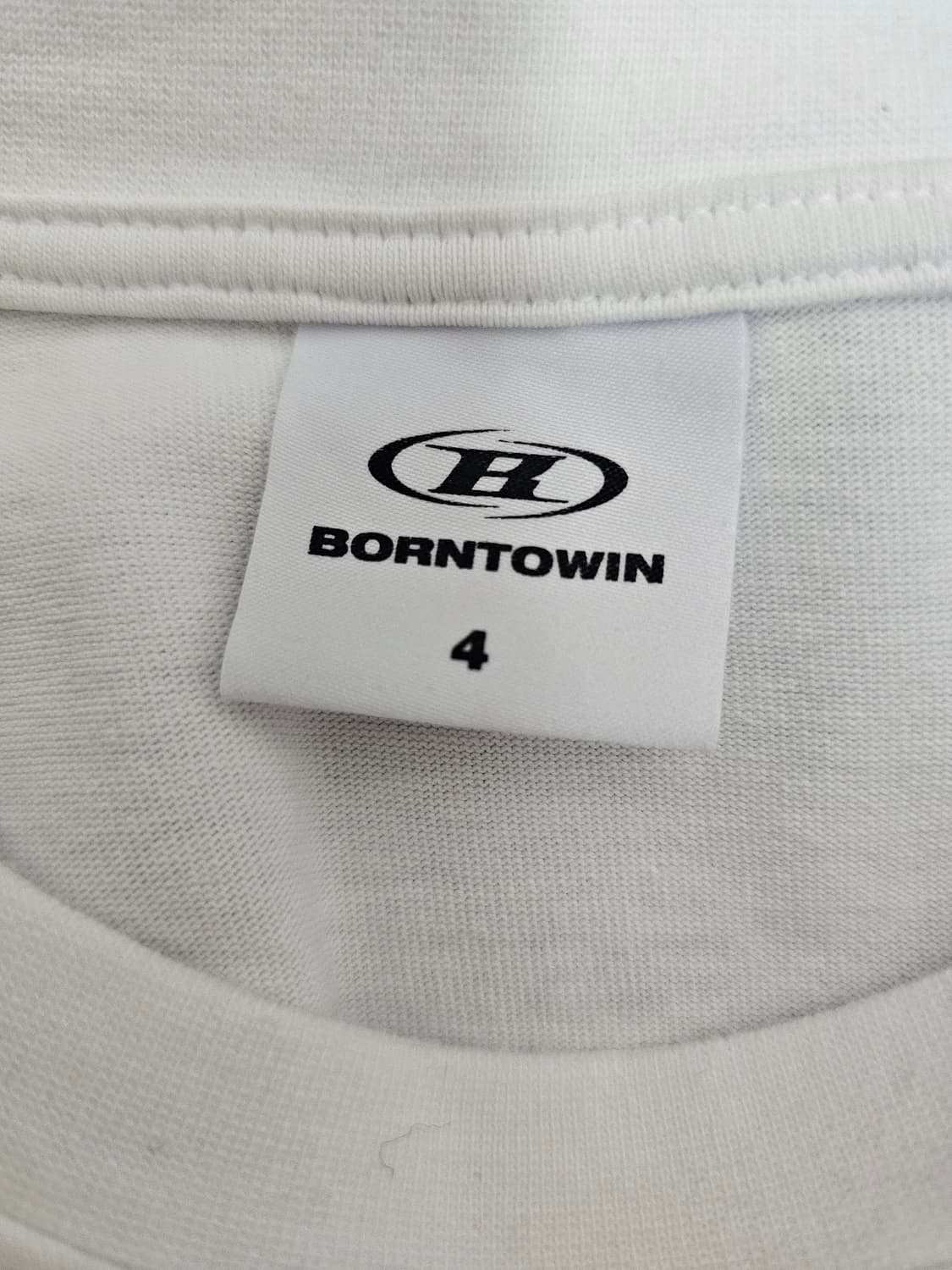 본투윈 크롬로고 반팔티셔츠 4(2XL) 25년신상 상품이미지3