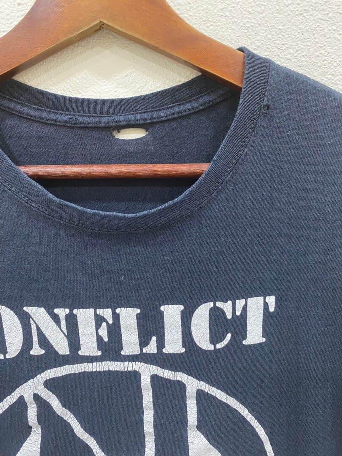 Vintage Conflict uk punk band tshirt 상품이미지3