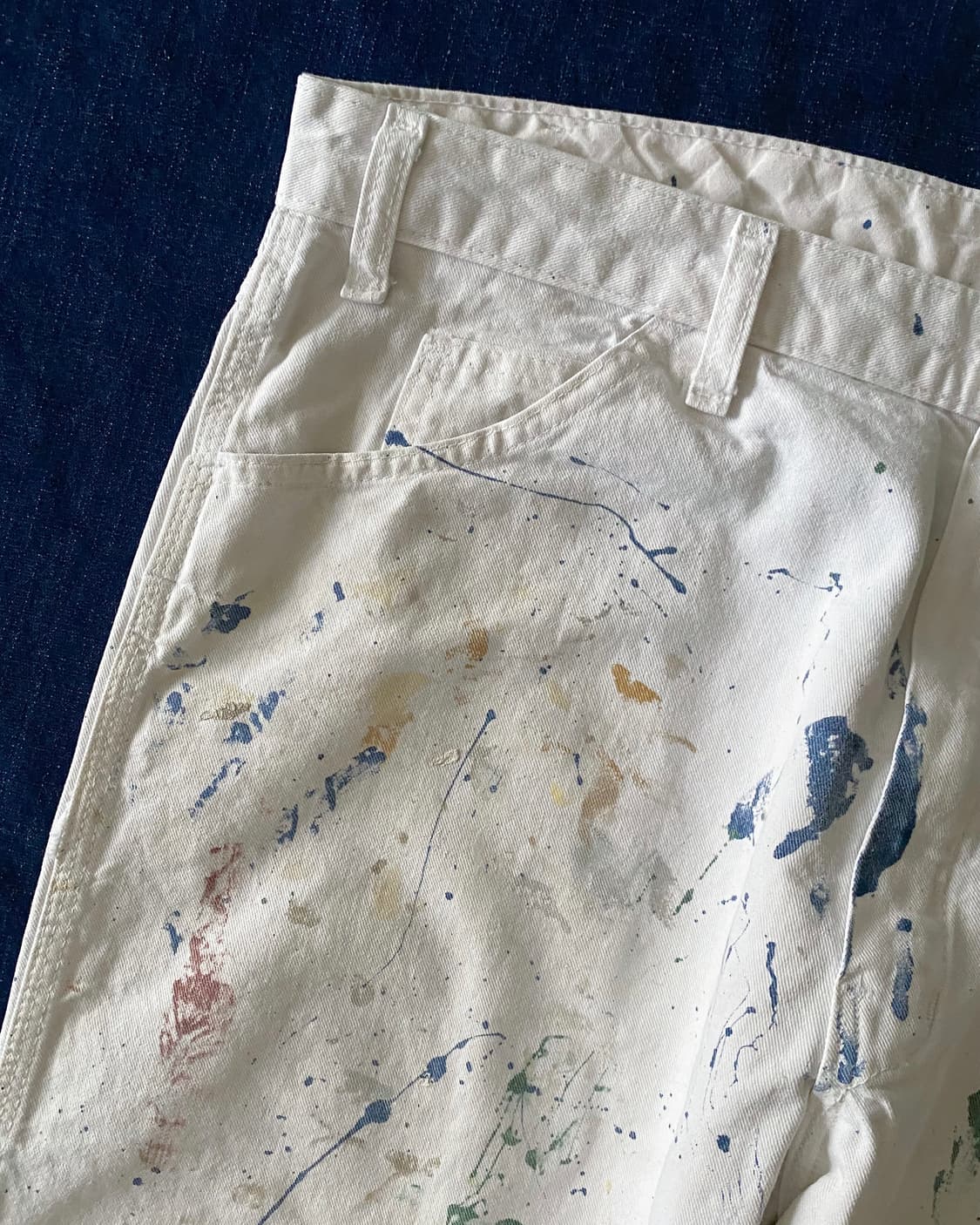 디키즈 화이트 카펜터 페인터 워크 팬츠 YC-032 상품이미지3