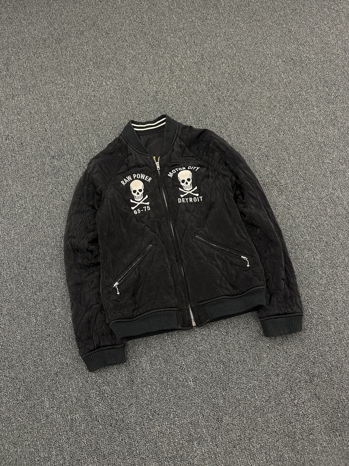 히스테릭 글래머 리버시블 스컬 블랙 스카쟌 스카잔 상품이미지3