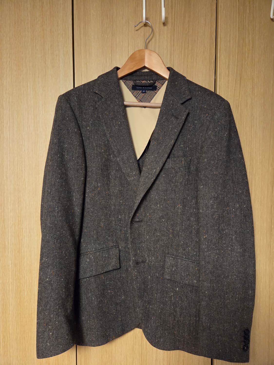 타미힐피거 도네갈 트위드 헤링본 블레이저 상품이미지1