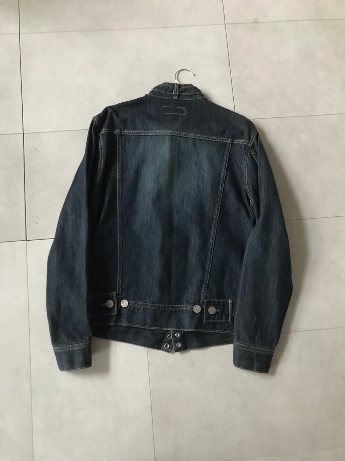 빈티지 넥버클디테일 데님 자켓 상품이미지8
