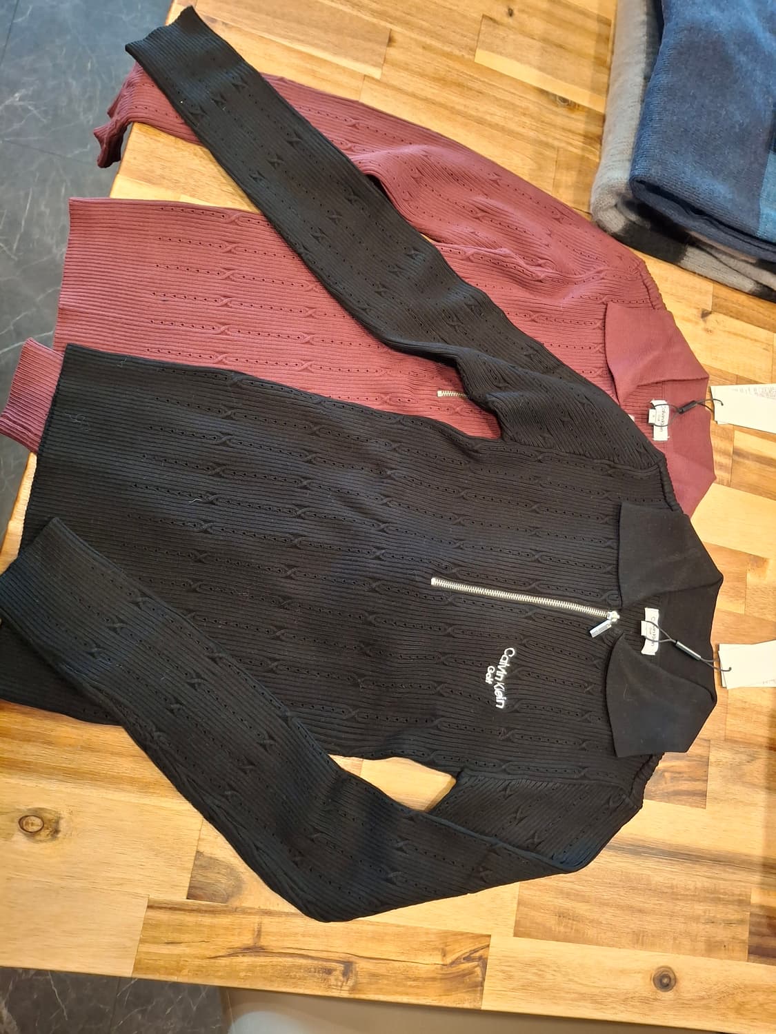 (마지막특가) 캘빈클라인 골프 니트 s 새상품 상품이미지1