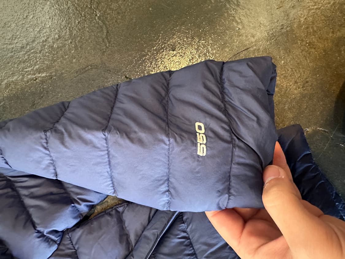 노스페이스 후드 경량패딩 네이비 S 상품이미지5