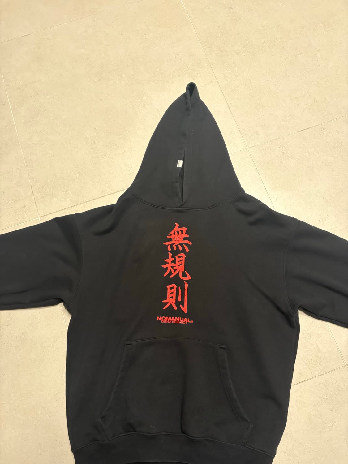 노메뉴얼 후드티 상품이미지1