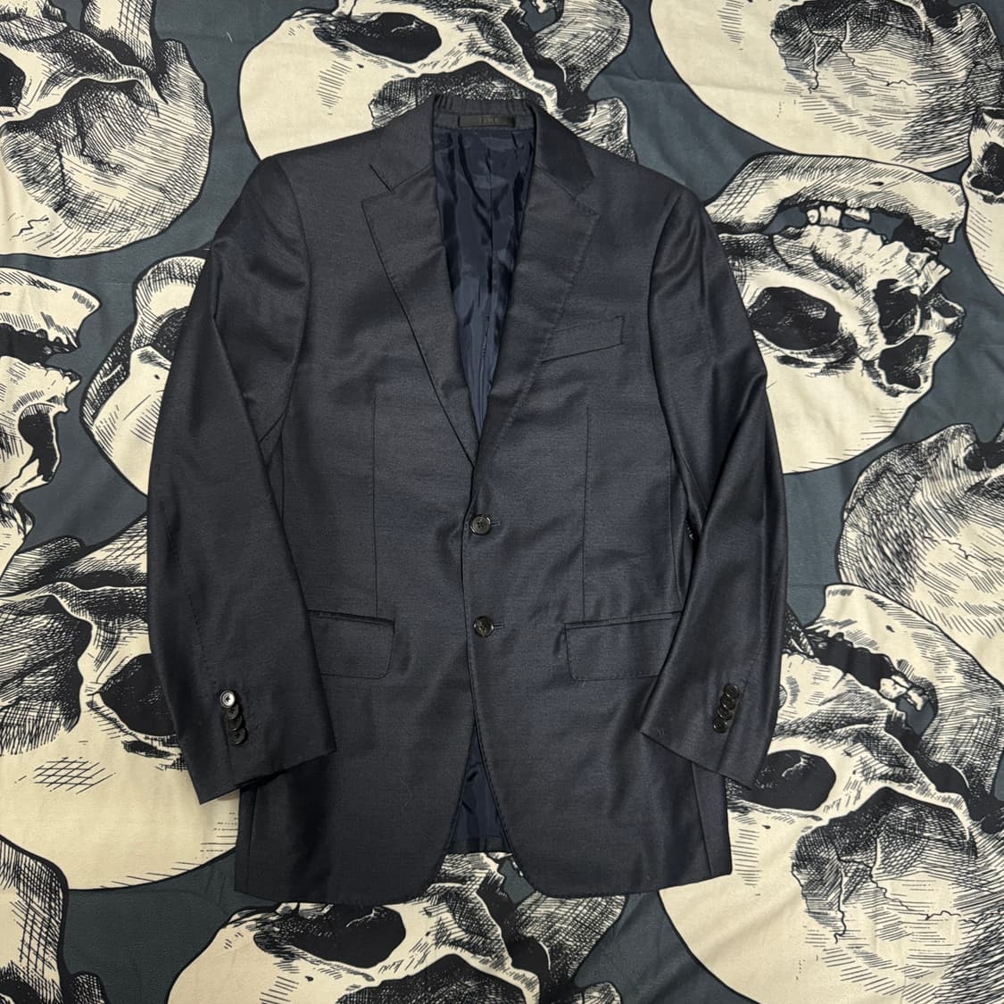 타임옴므 캐시미어 정장자켓 46사이즈(95) 제냐 원단 상품이미지6
