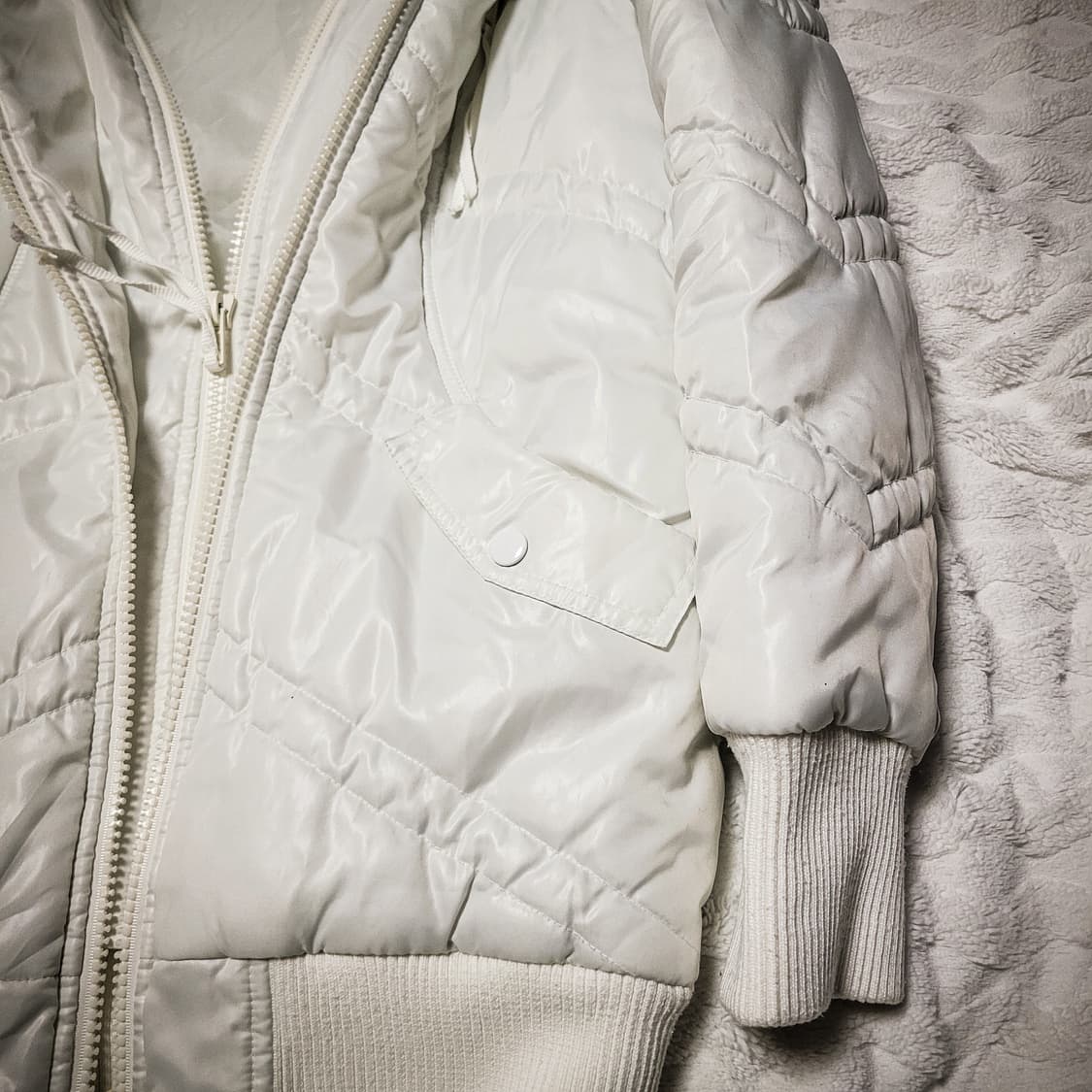 Recette A 'la mode Raccoon Fur Puffer 상품이미지4