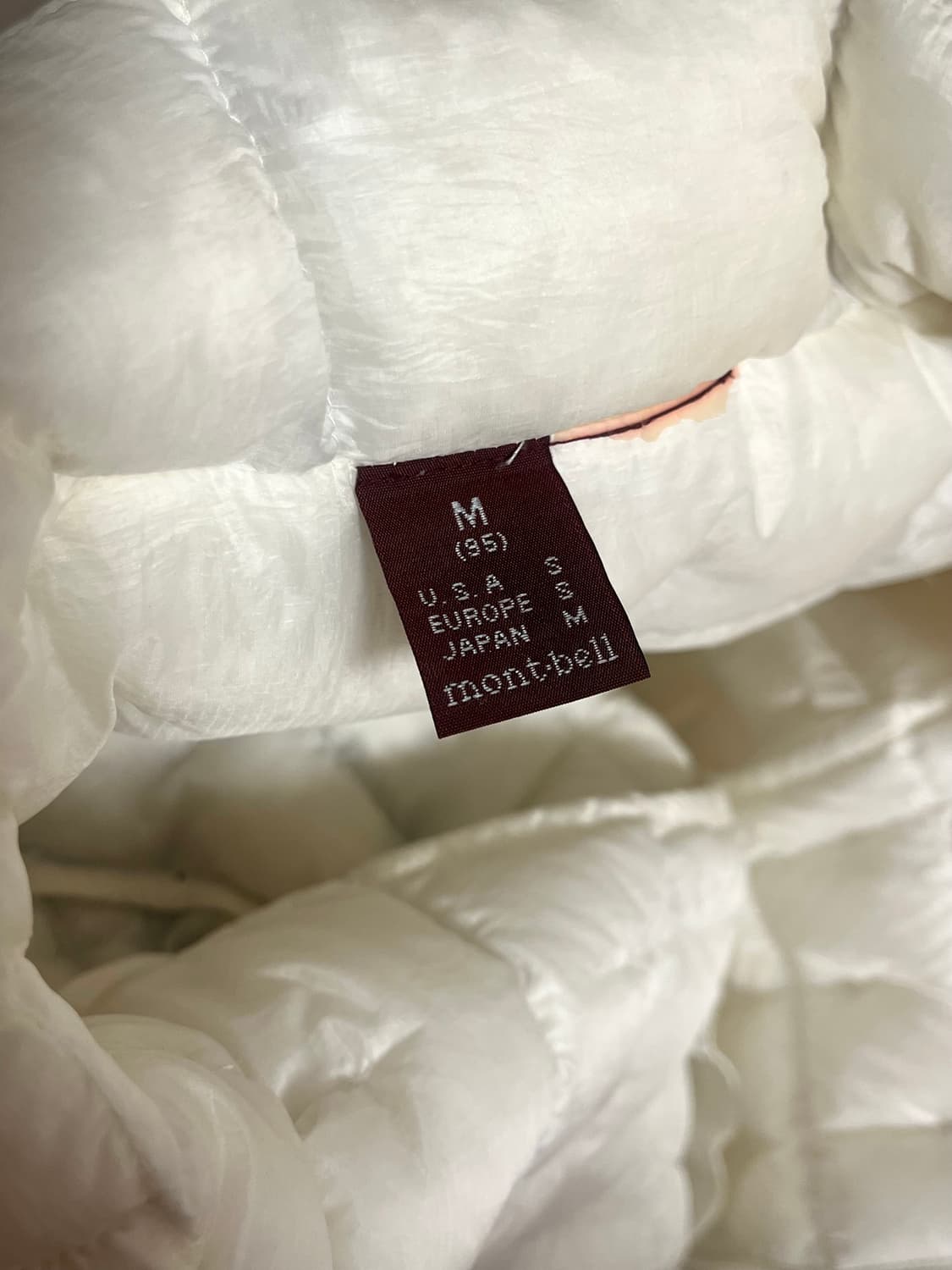 희귀) 몽벨 EX1000 라이트 구스 경량패딩 상품이미지9