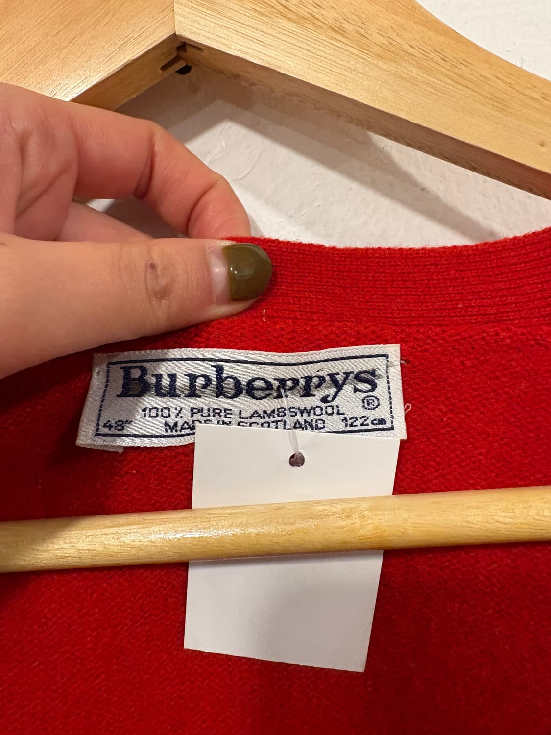 버버리 니트조끼 상품이미지4