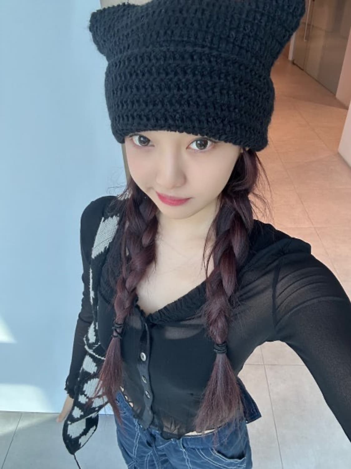 닝닝착용) 풀앤베어 카고팬츠 네이비 M 상품이미지2