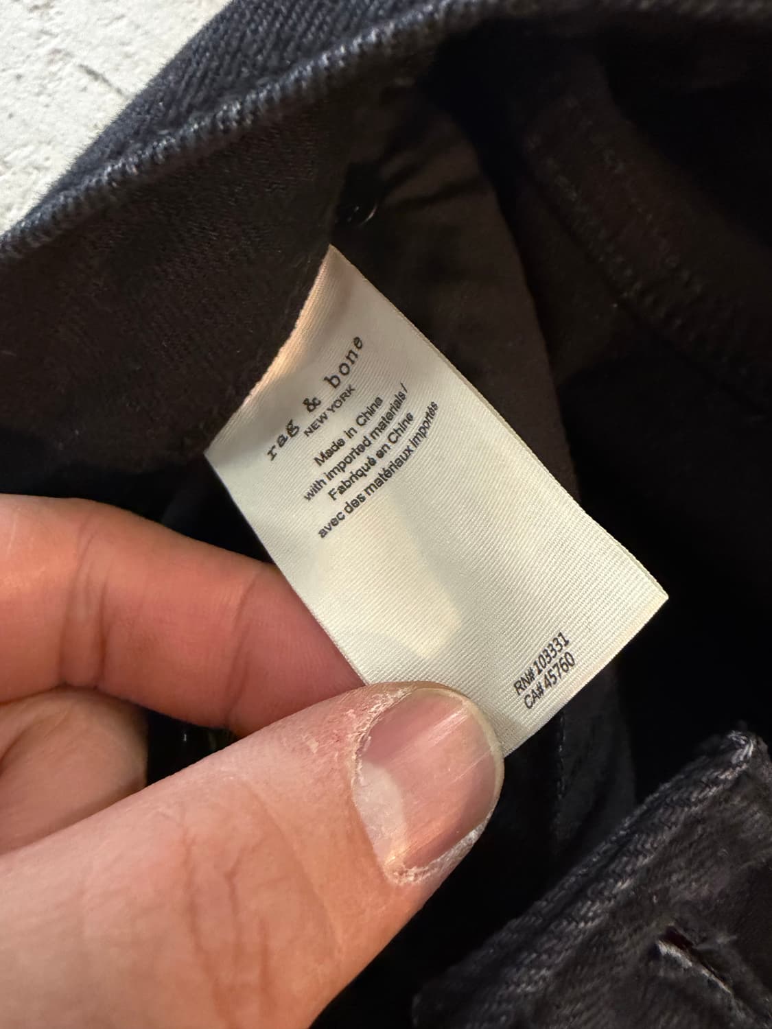 Rag & Bone 렉앤본 할로우 진 24 상품이미지5