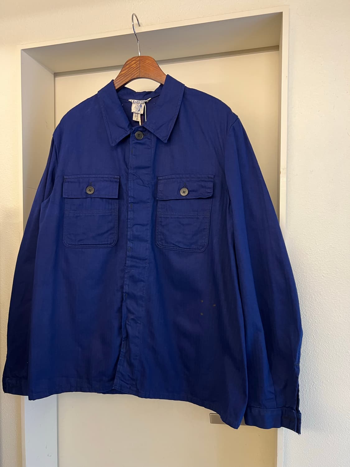 (DEADSTOCK)(HBT)OLD FRENCH WORK 프렌치워크자켓 상품이미지3