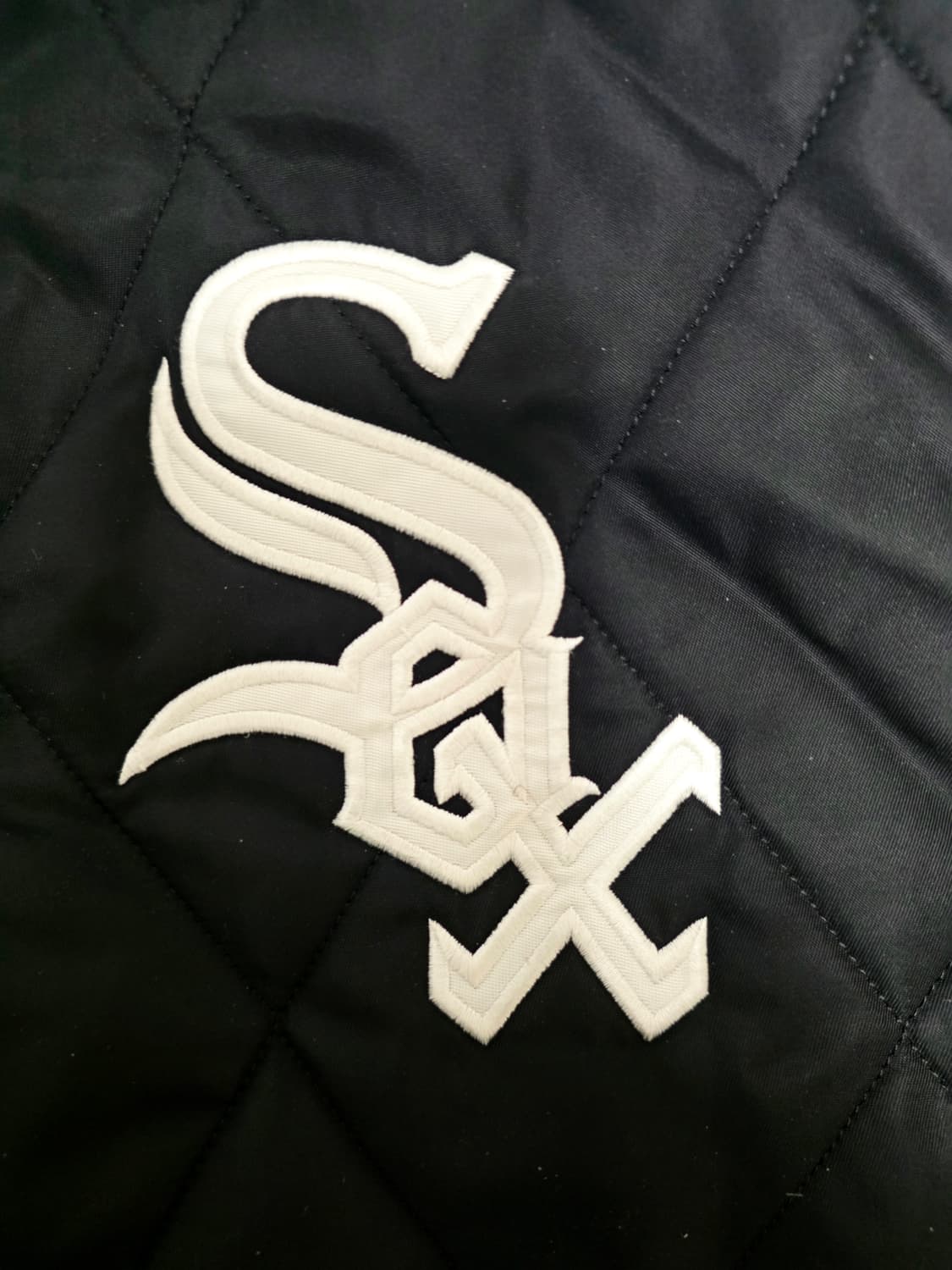 [뉴에라] 시카고 화이트삭스 다이아몬드 퀼팅 누빔 바시티 자켓 105 상품이미지4