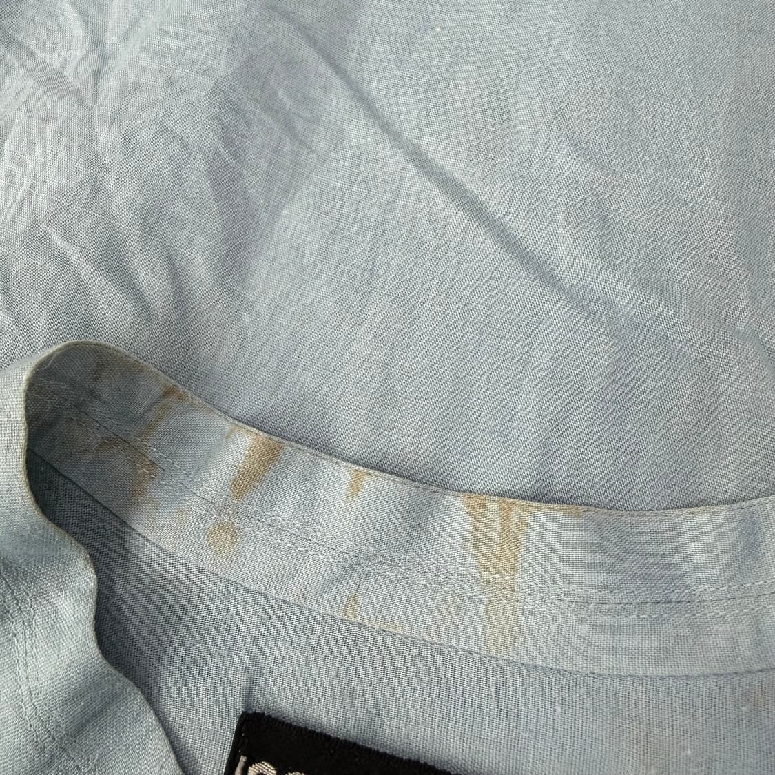 90s 이세이미야케 린넨 반팔 셔츠  상품이미지9