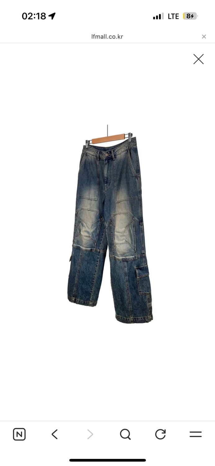 준지 후라쉬 카고 데님팬츠 junnj (46) 상품이미지1