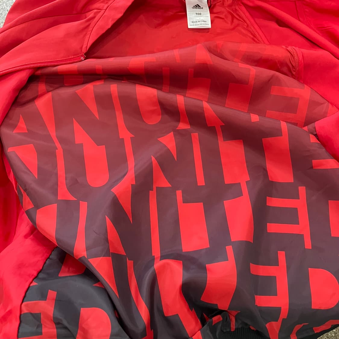 164 아디다스 맨유 바람막이 자켓 맨체스터유나이티드 상품이미지6