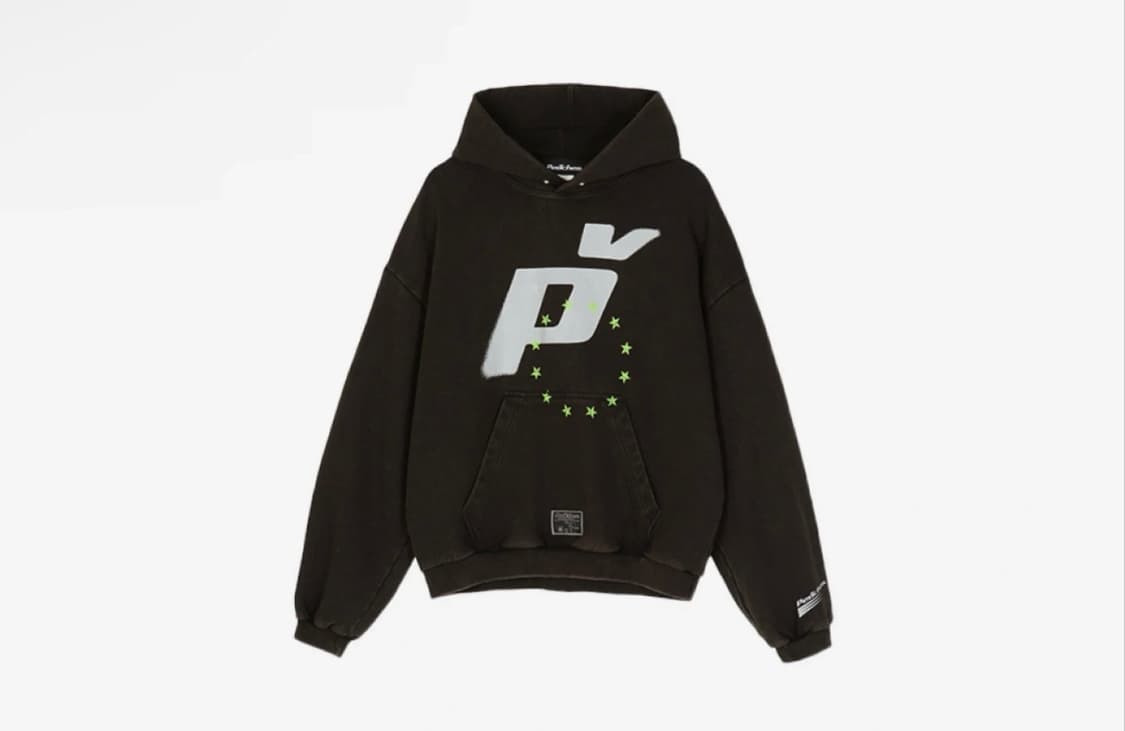 원가 161,100) 피치스 브로큰 시그니처 로고 후드티 M 상품이미지1