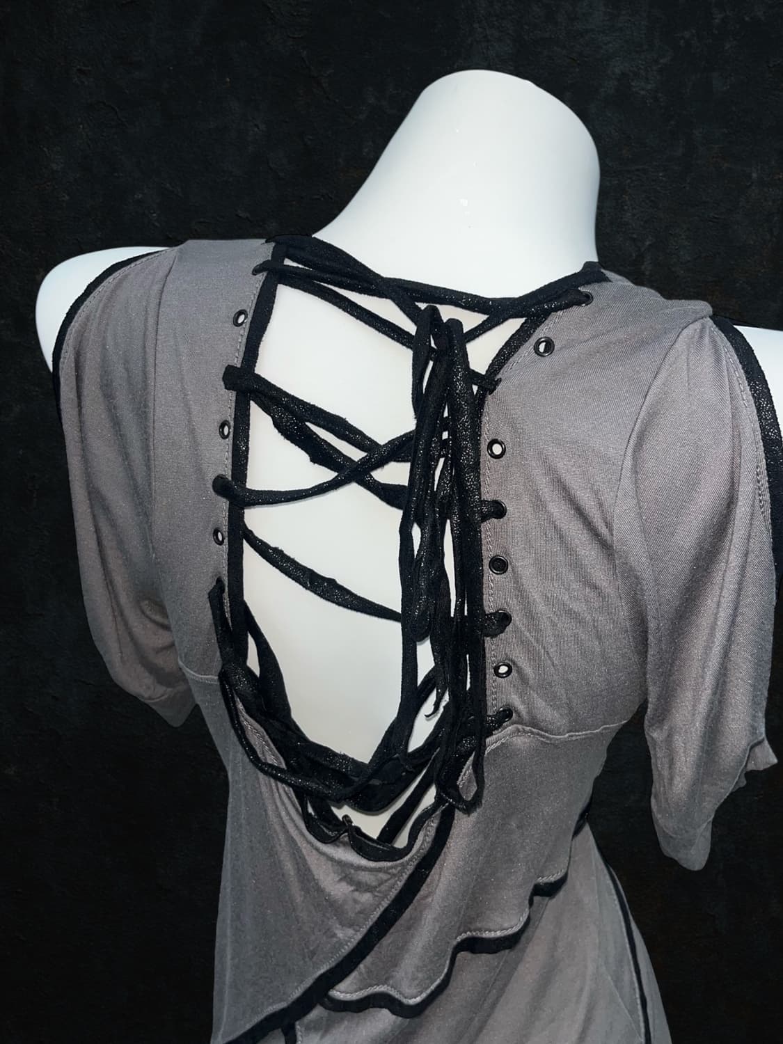'SALVAGE' back string printing one-piece 상품이미지6