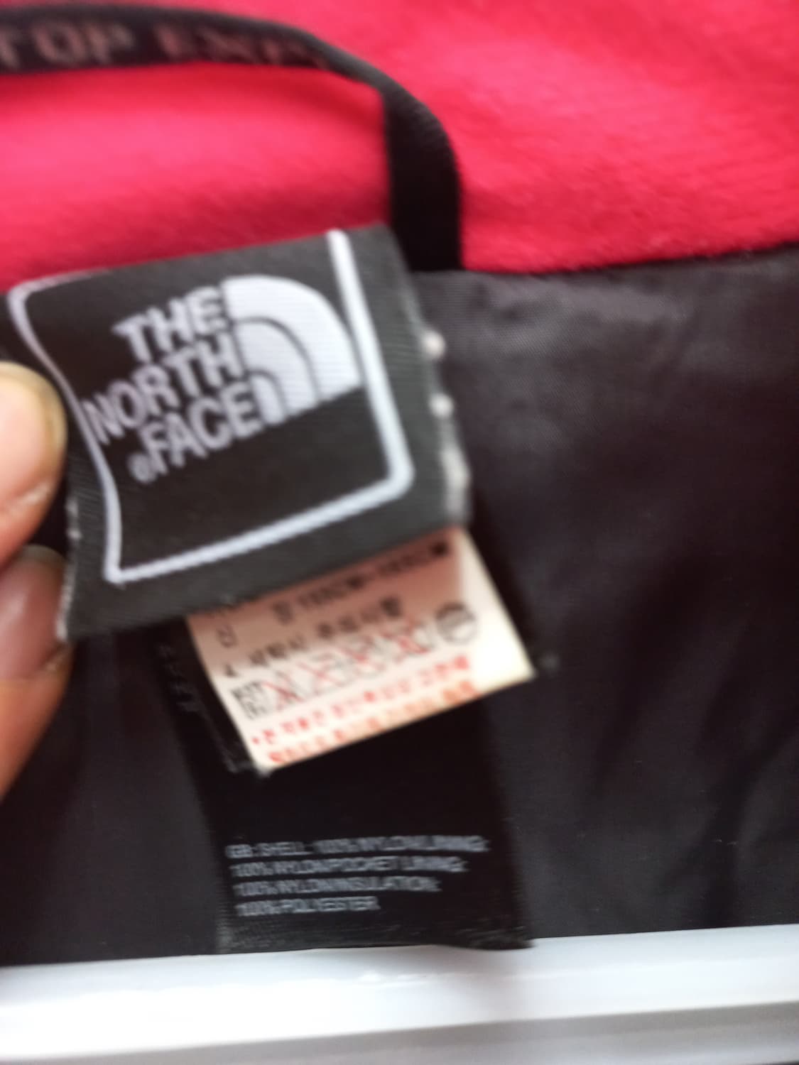 노스페이스 키즈 경량 패딩 150 블랙 상품이미지4