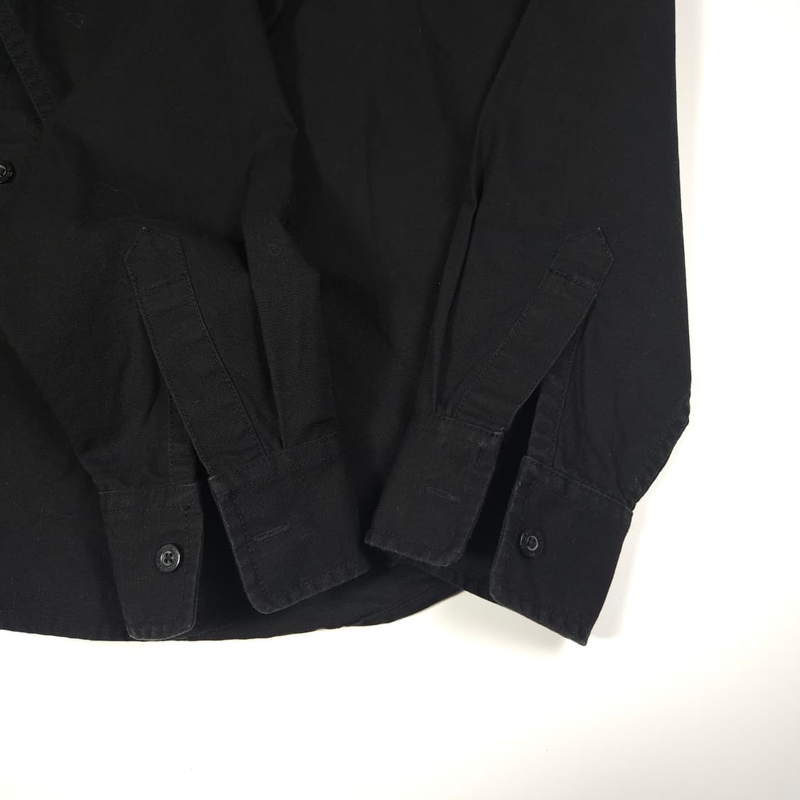 디스이즈네버뎃 빅로고 셔츠 블랙 상품이미지4