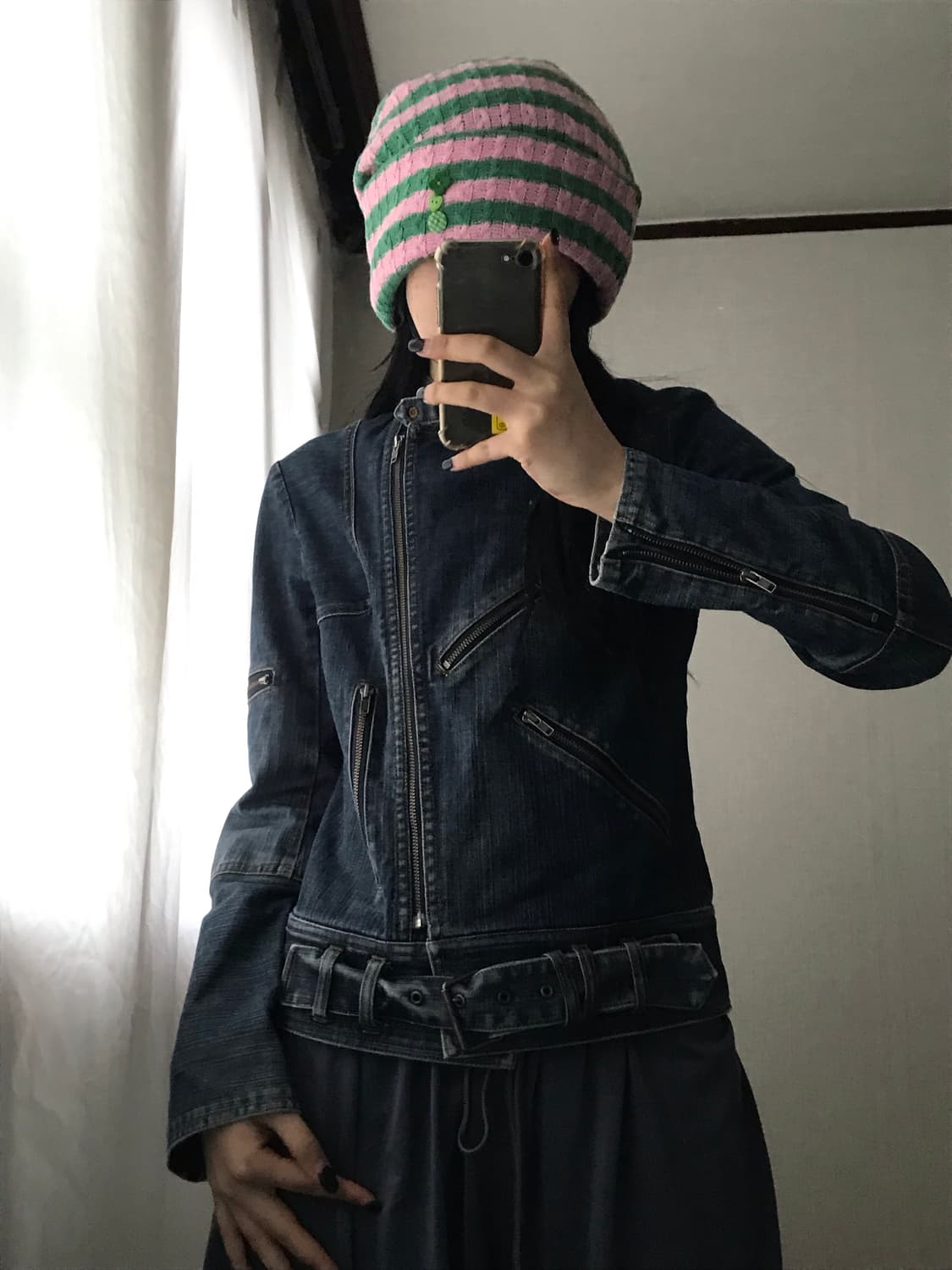 질스투어트 데님 디테일 자켓 상품이미지5