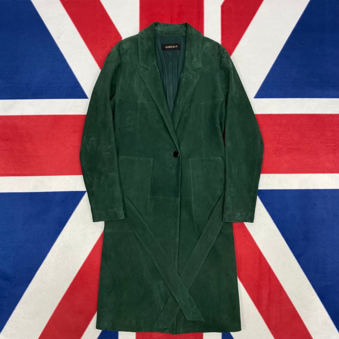 염소가죽 스웨이드 롱코트 여성66 상품이미지1