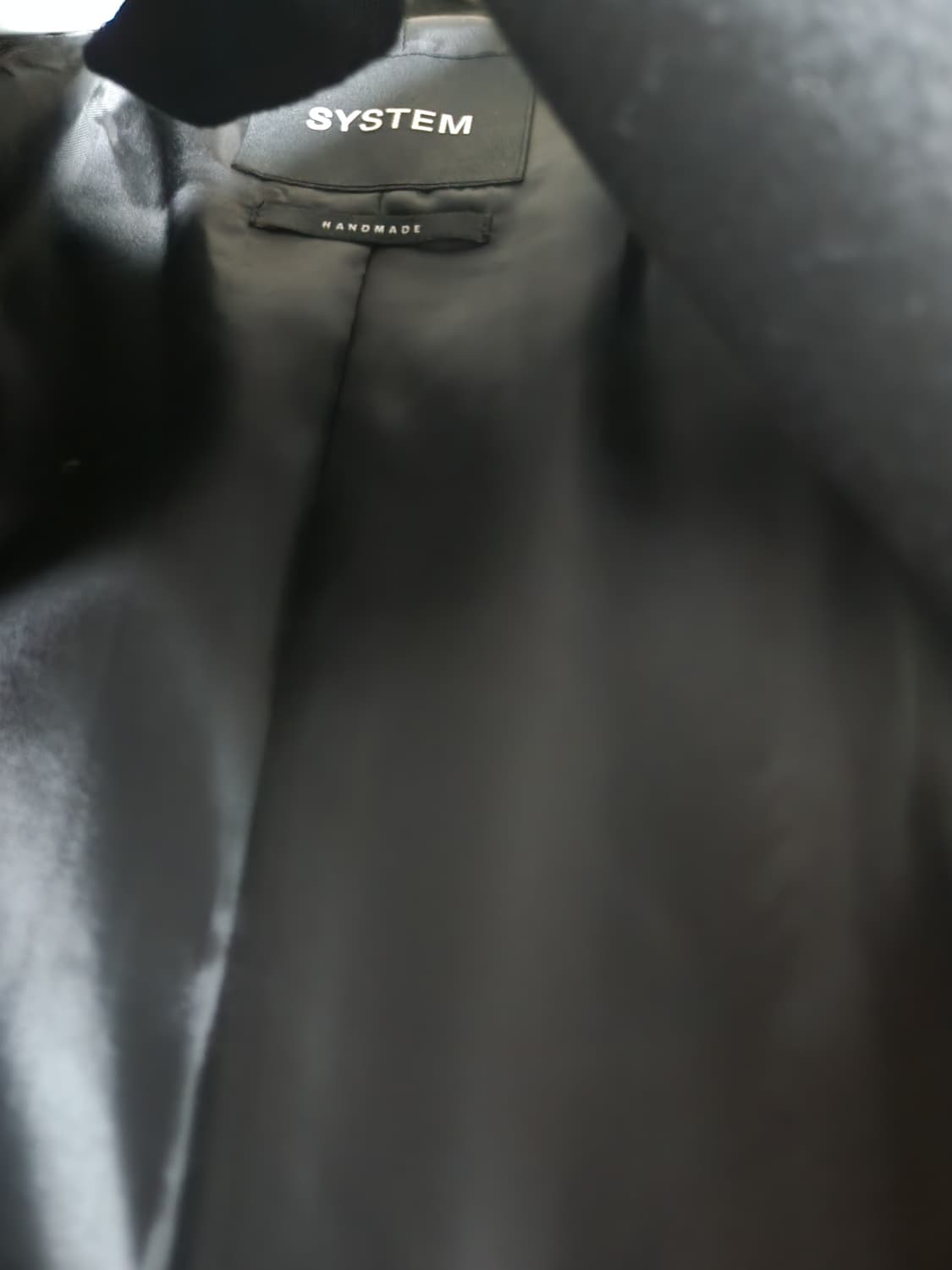 시스템옴므 핸드메이드 후드 코트 상품이미지4