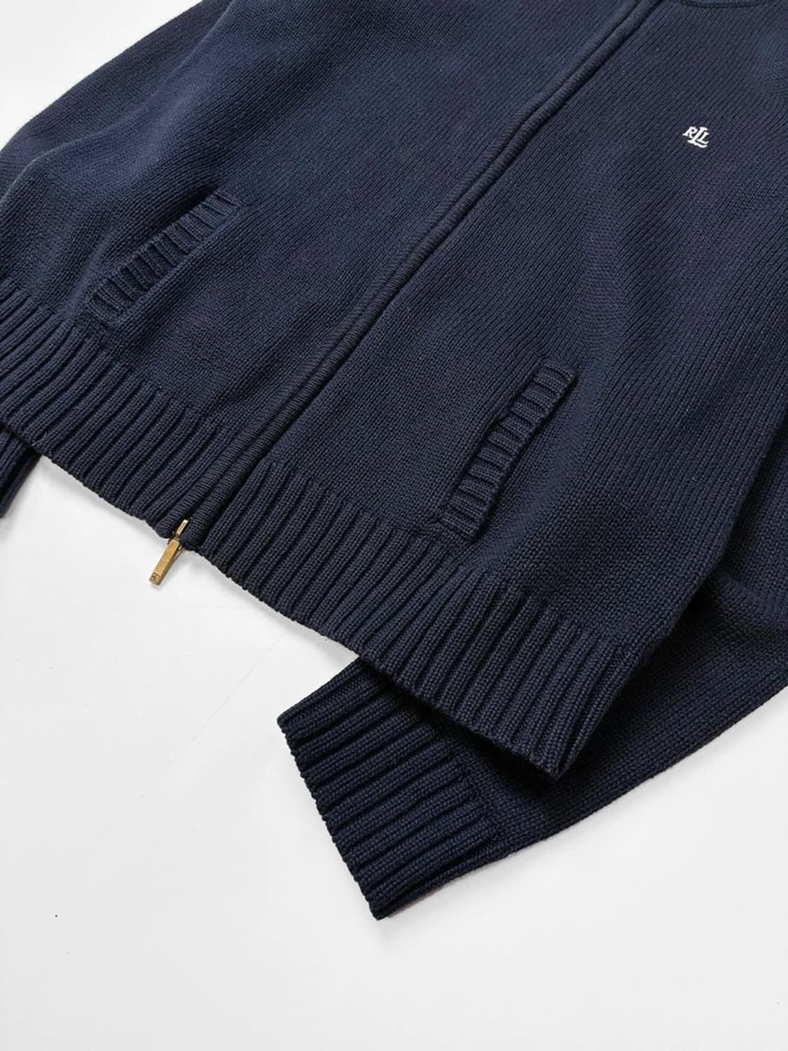 로렌 랄프로렌 00s 우먼스 투웨이 니트 집업 가디건 PN5265 상품이미지4