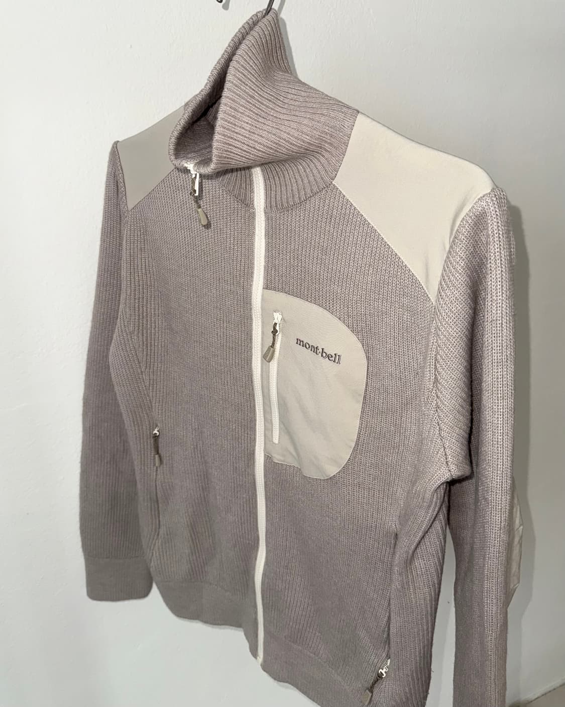 Mont bell 니트 집업 상품이미지5