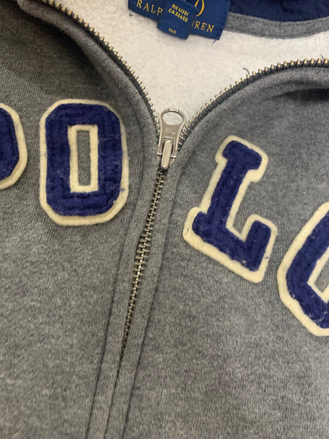 폴로랄프로렌 후드집업, 그레이 상품이미지6