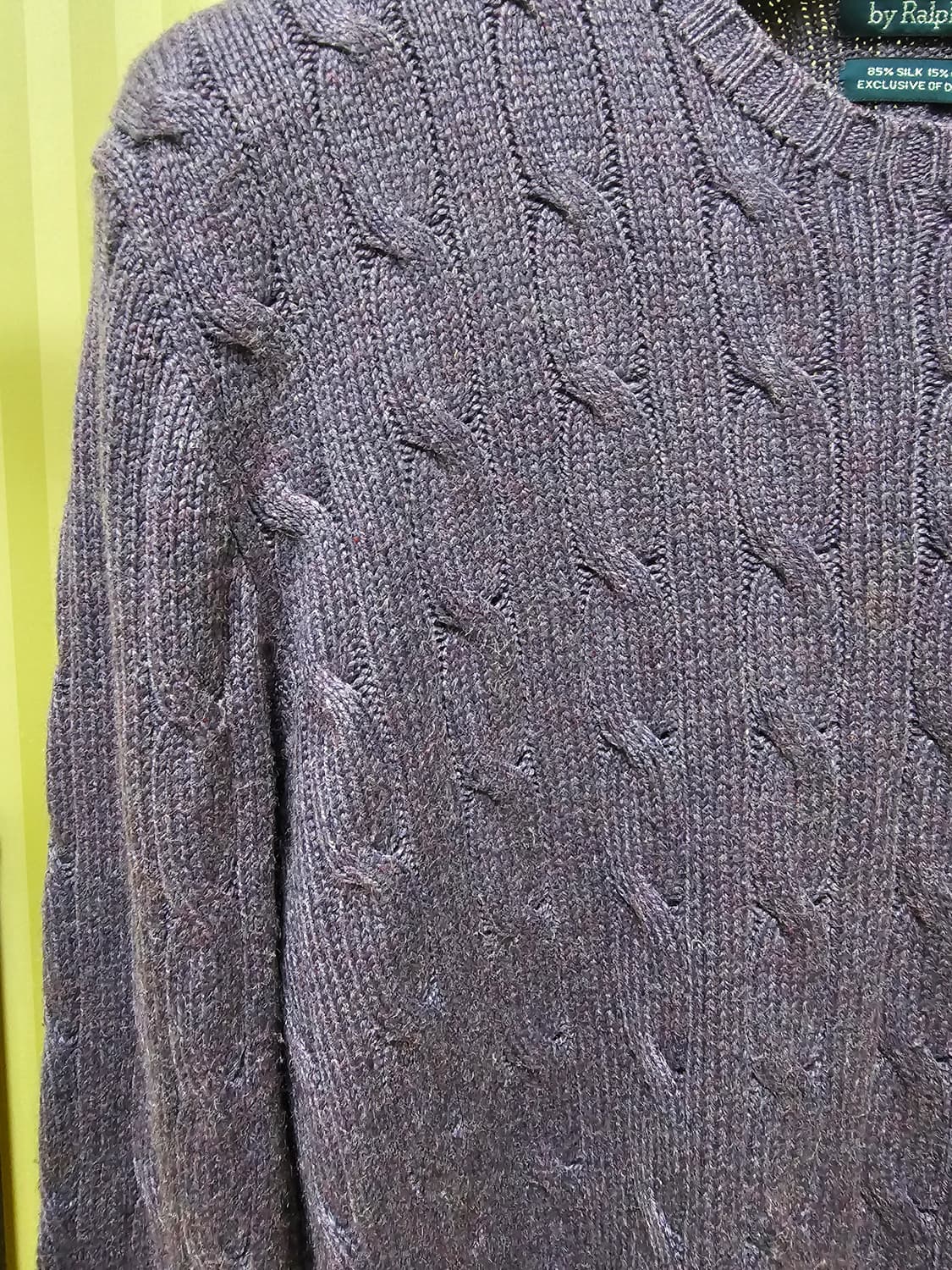 폴로 니트 실크 캐시미어 L 상품이미지5