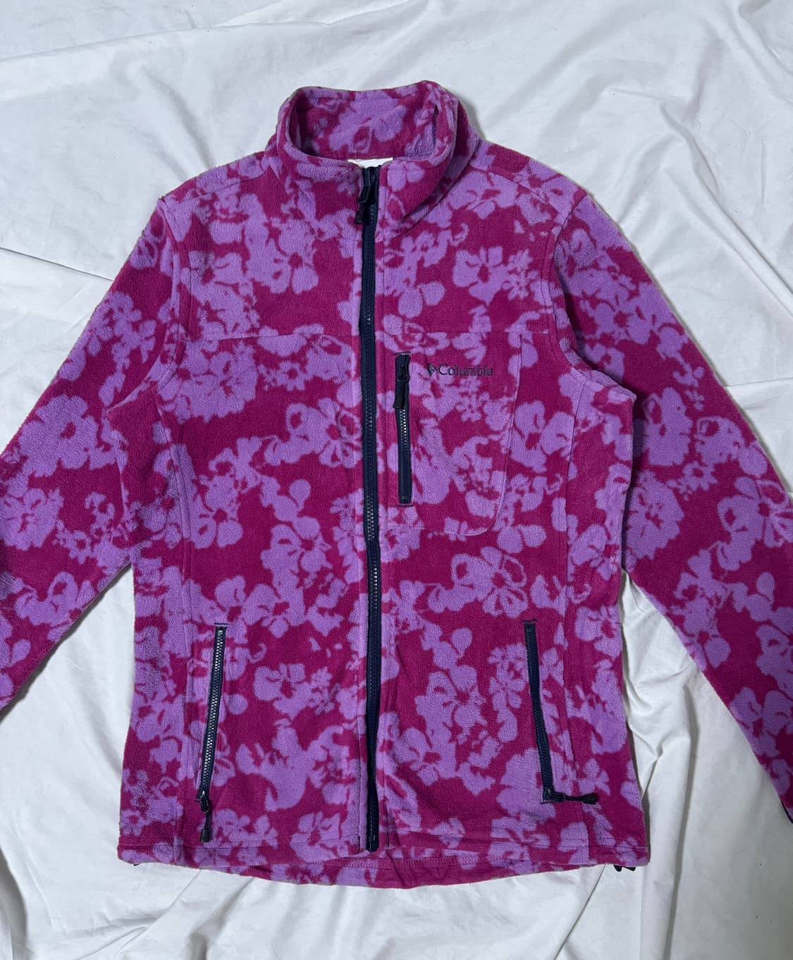 컬럼비아 플로럴 패턴 플리스 상품이미지3