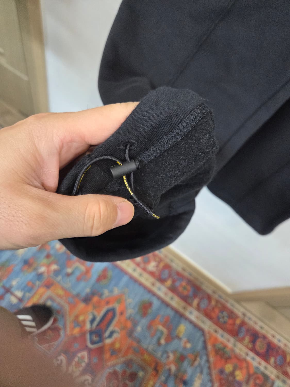 내셔널지오그래픽 루트라 안감플리스 트레이닝 와이드 팬츠 xxs 상품이미지6