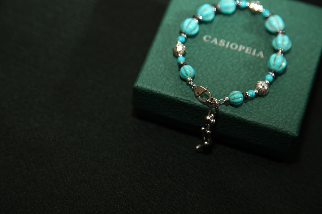 CASIOPEIA #066 TAKE ME Bracelet 터키석 팔찌 상품이미지5