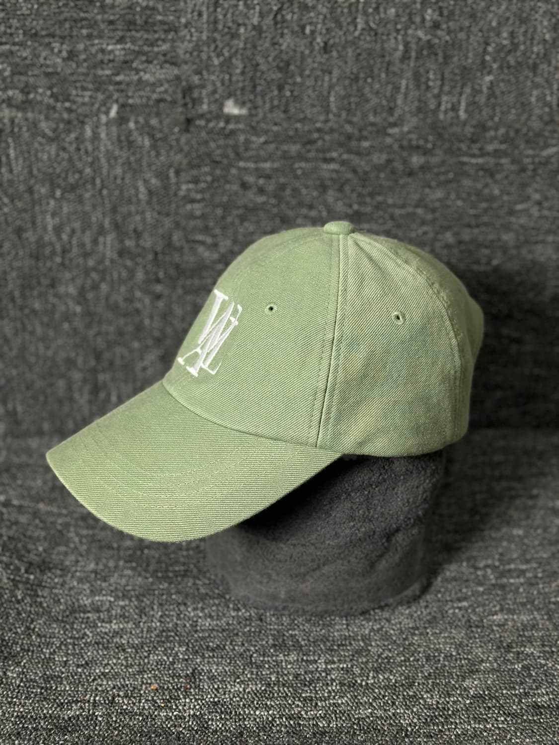 우알롱 볼캡 그린 상품이미지2