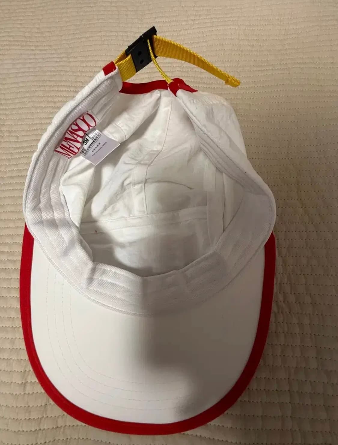 미나수 TRACK CAMPCAP 화이트 상품이미지2