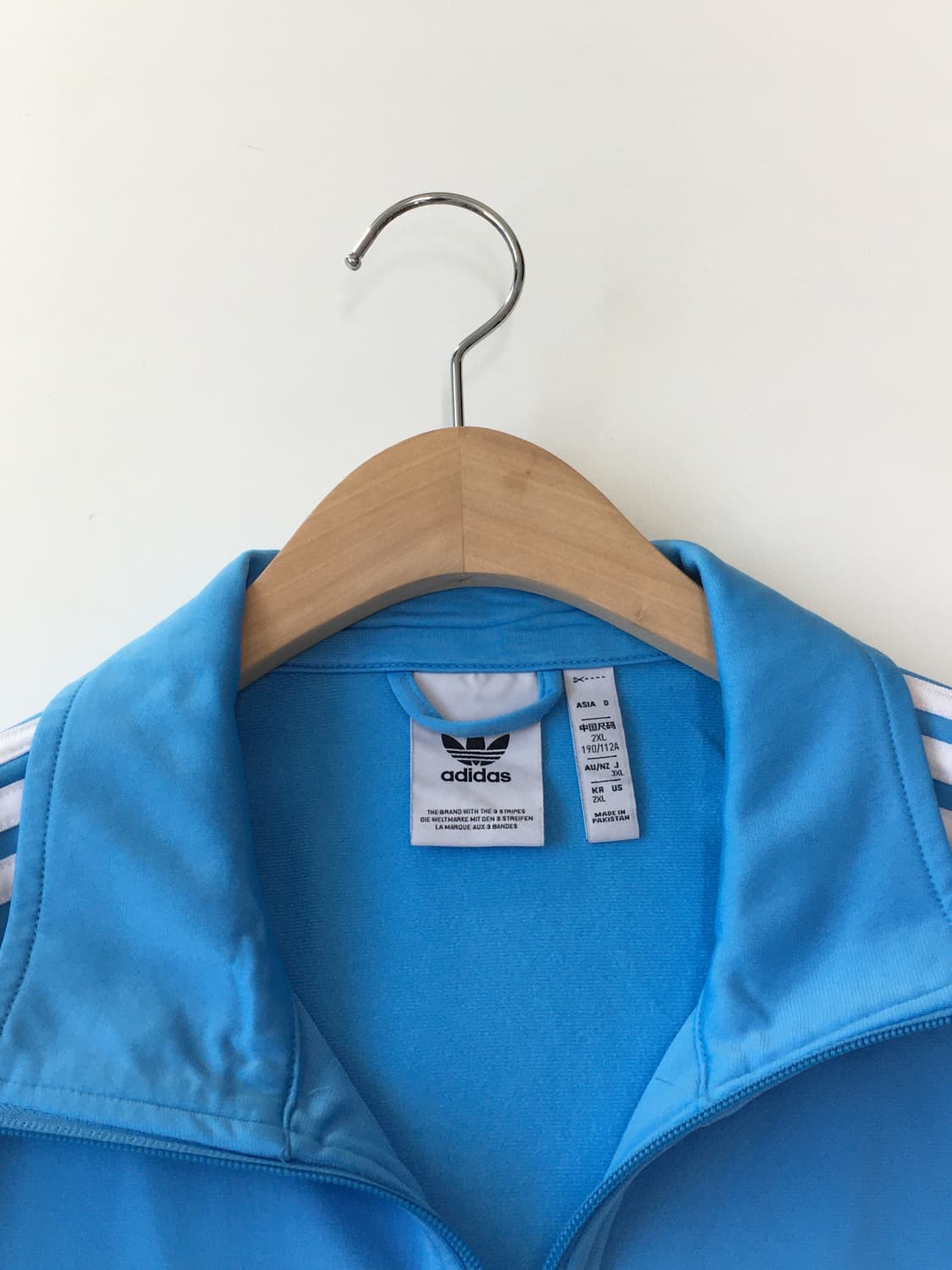 Adidas 아디다스 스카이블루 신형 파이어버드 트랙탑 상품이미지7