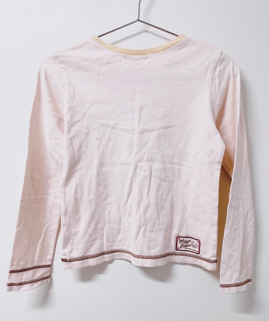 메조피아노 롱 슬리브 티셔츠 히메갸루 키치 모리걸 러블리 상품이미지2